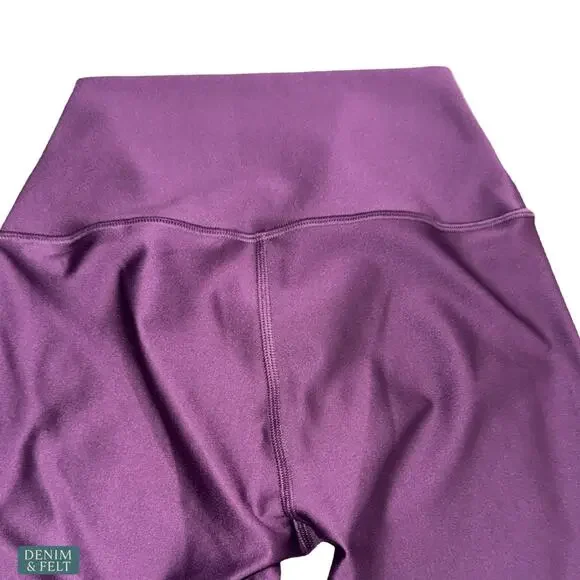Alo Yoga 7/8 High Waist Airlift Legging Dark Plum Sculpting Compression Studio - Picture 11 of 16